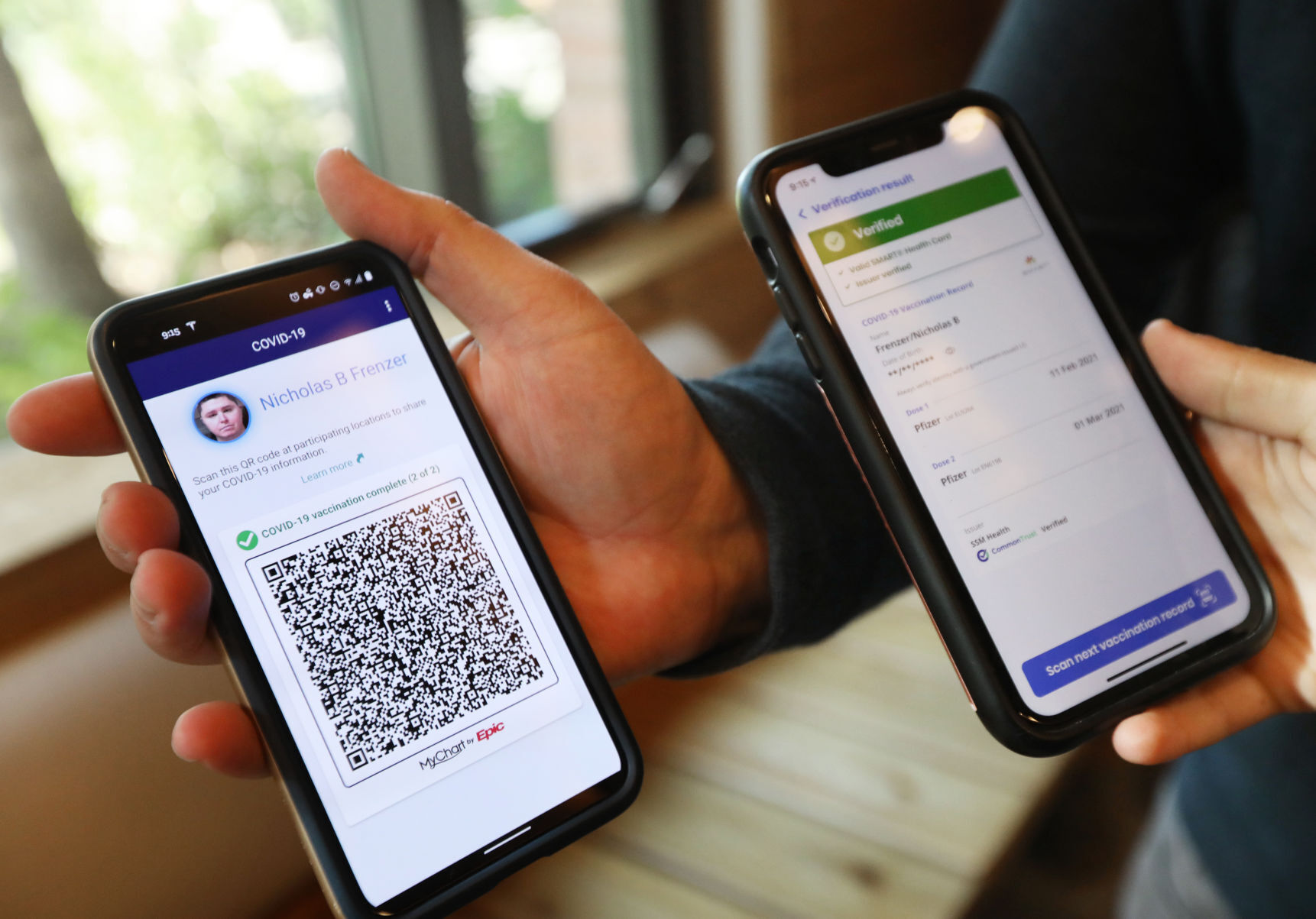 Epic Systems QR code tech
